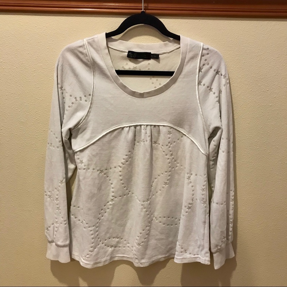 White Long Sleeve Tee